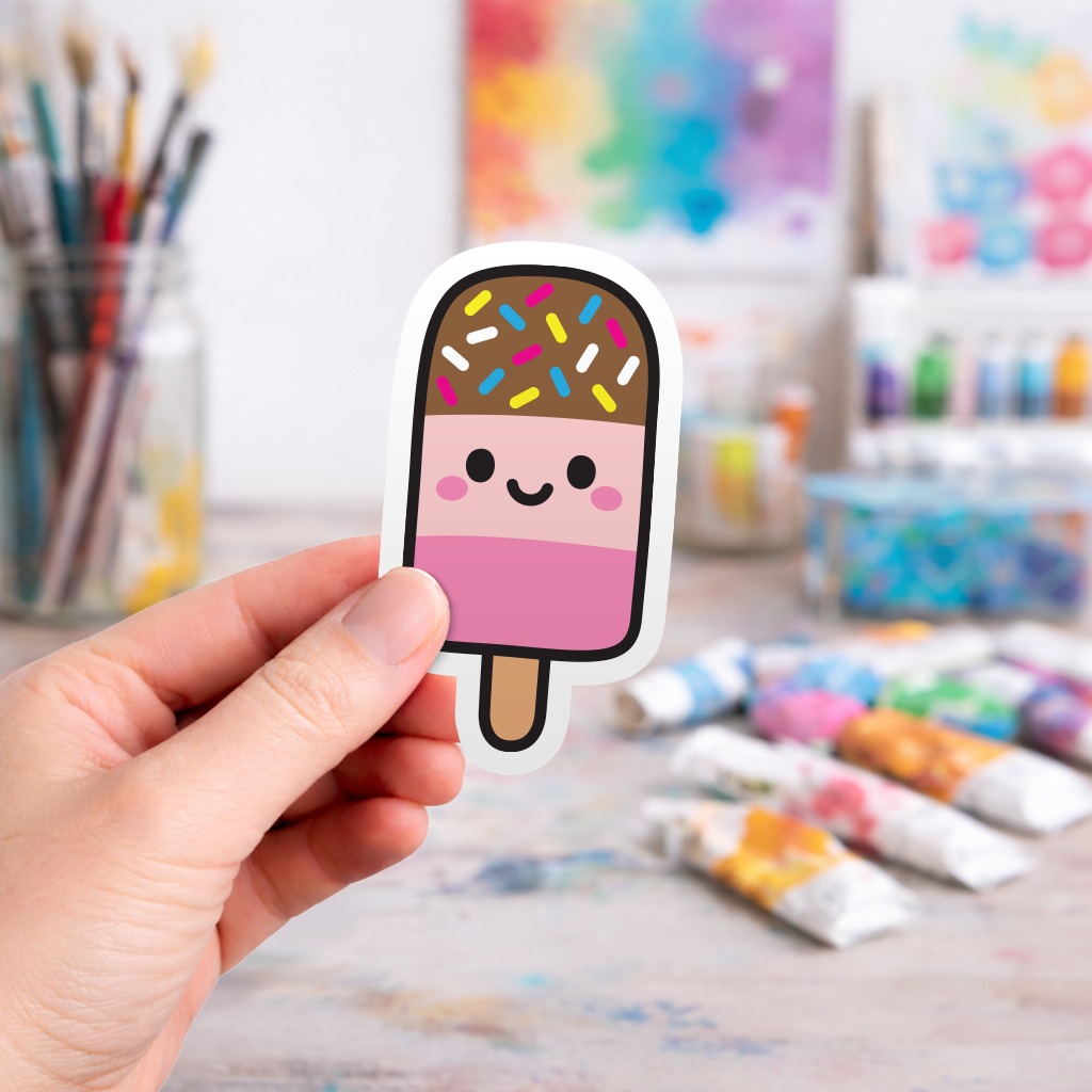 Cute Fab Lolly - Laptop Sticker - Monster Stickers