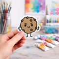 Cute Tough Cookie - Laptop Sticker - Monster Stickers